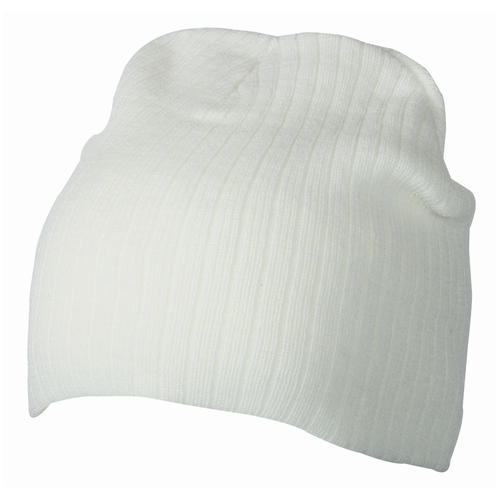 RIB BEANIE ID926 White Cream